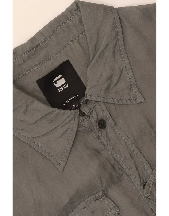 G-Star Herrenhemd Large Grau