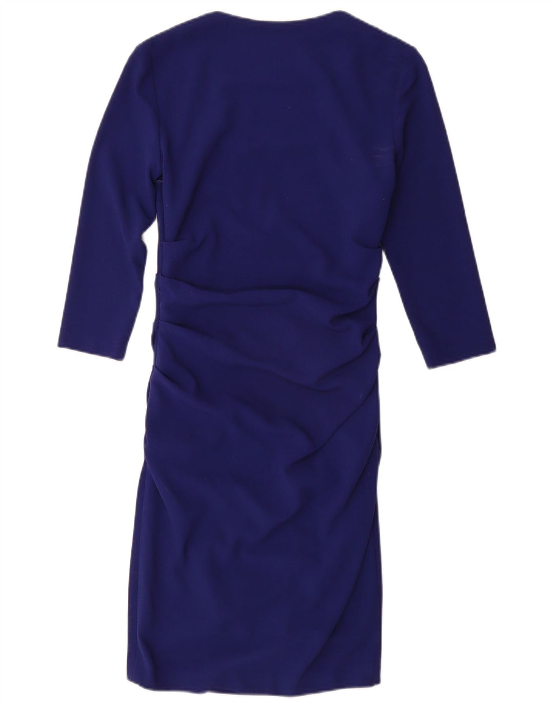PHASE EIGHT Damen figurbetontes Kleid mit 3/4-Ärmeln, Größe S, Blau, Polyester