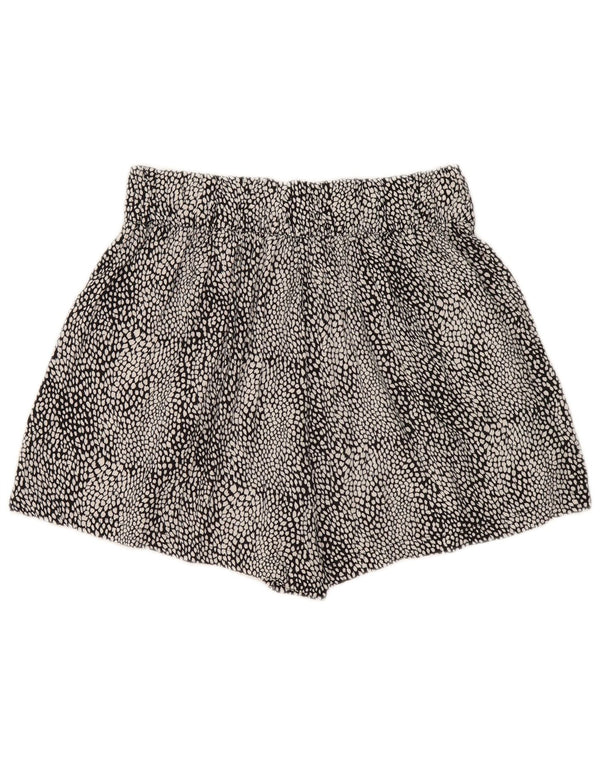 Marks & Spencer Damen Freizeitshorts UK 8 Small W27 Schwarzer Animal-Print