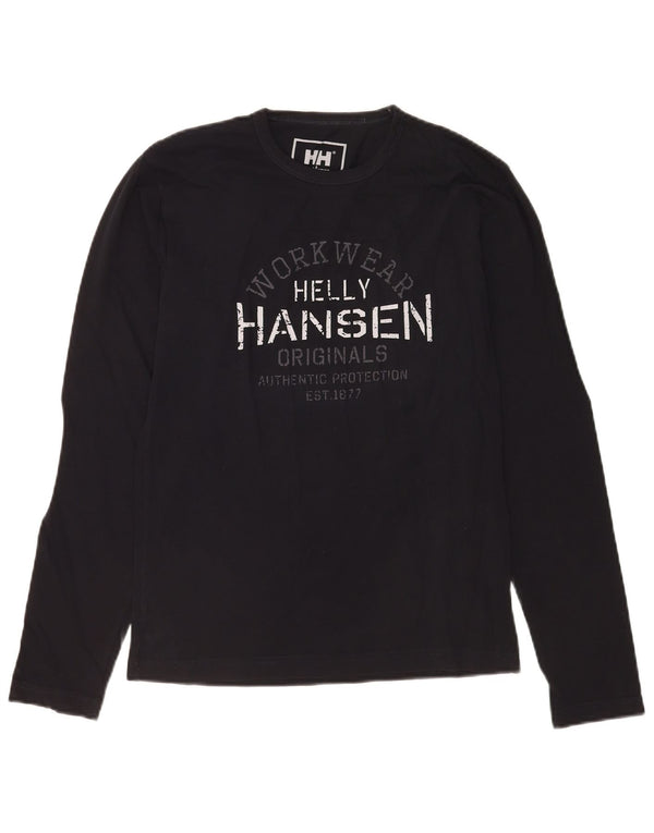 Helly Hansen Herren Graphic Top Langarm Small Schwarz