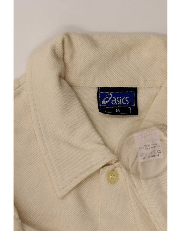 Asics Herren-Kurzarmshirt aus mittelgelber Baumwolle