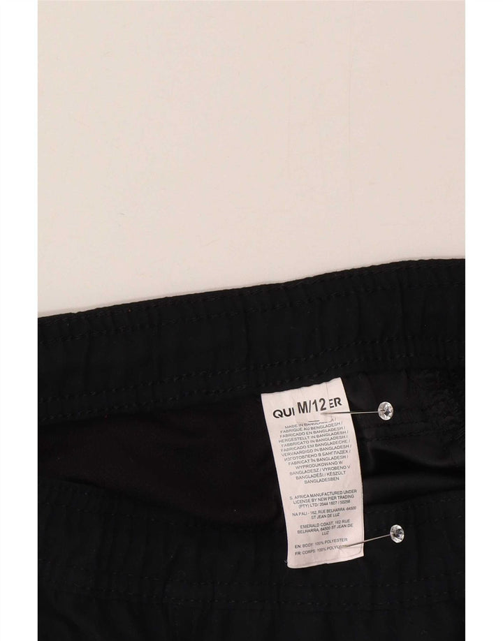 Quiksilver Badeshorts für Jungen, 11–12 Jahre, mittelschwarzes Polyester