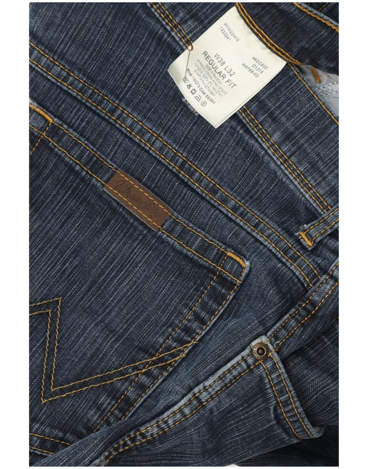 Wrangler Herren-Jeans mit normaler Passform, gerade Passform, W38, L32, Blau, Baumwolle