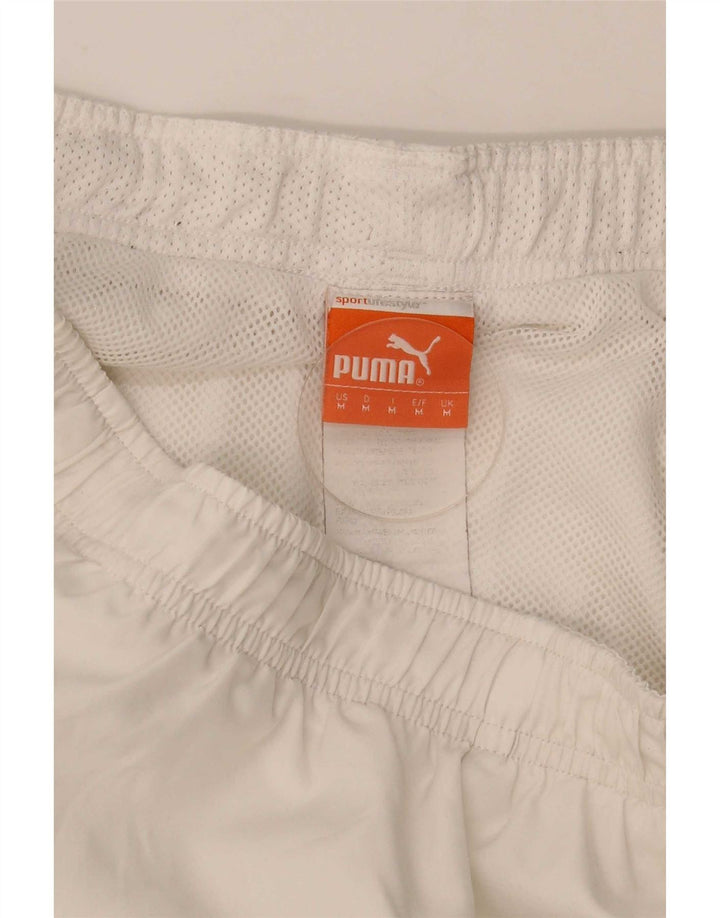 Puma Herren Sportshorts Medium Weiß