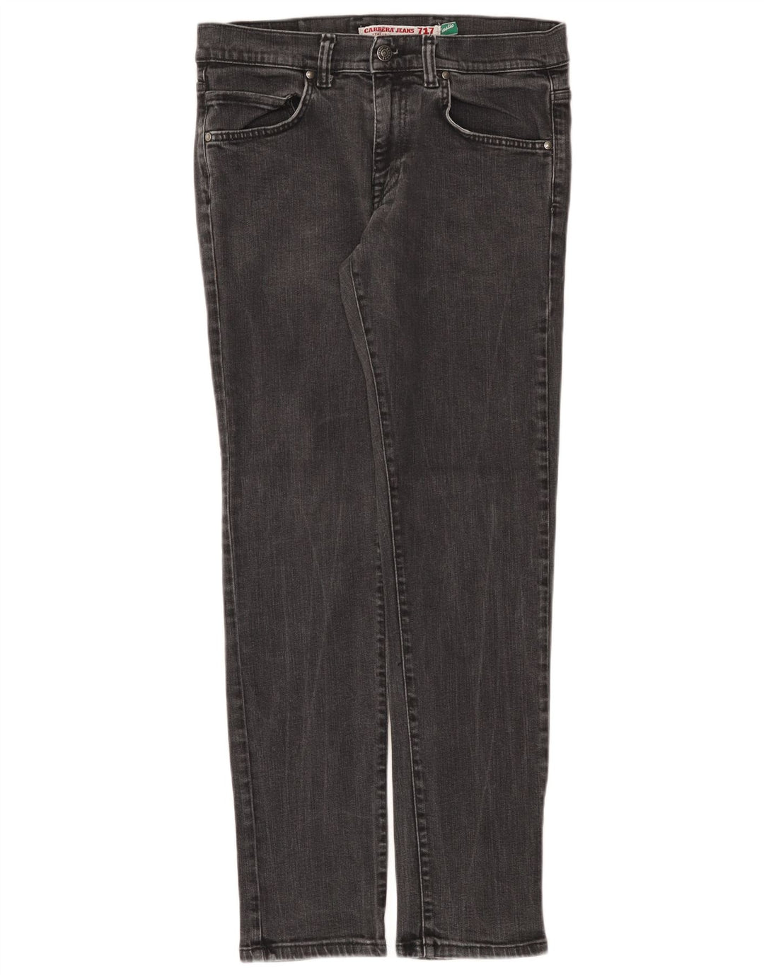 Carrera Herren 717 Slim Jeans W33 L31 Graue Baumwolle