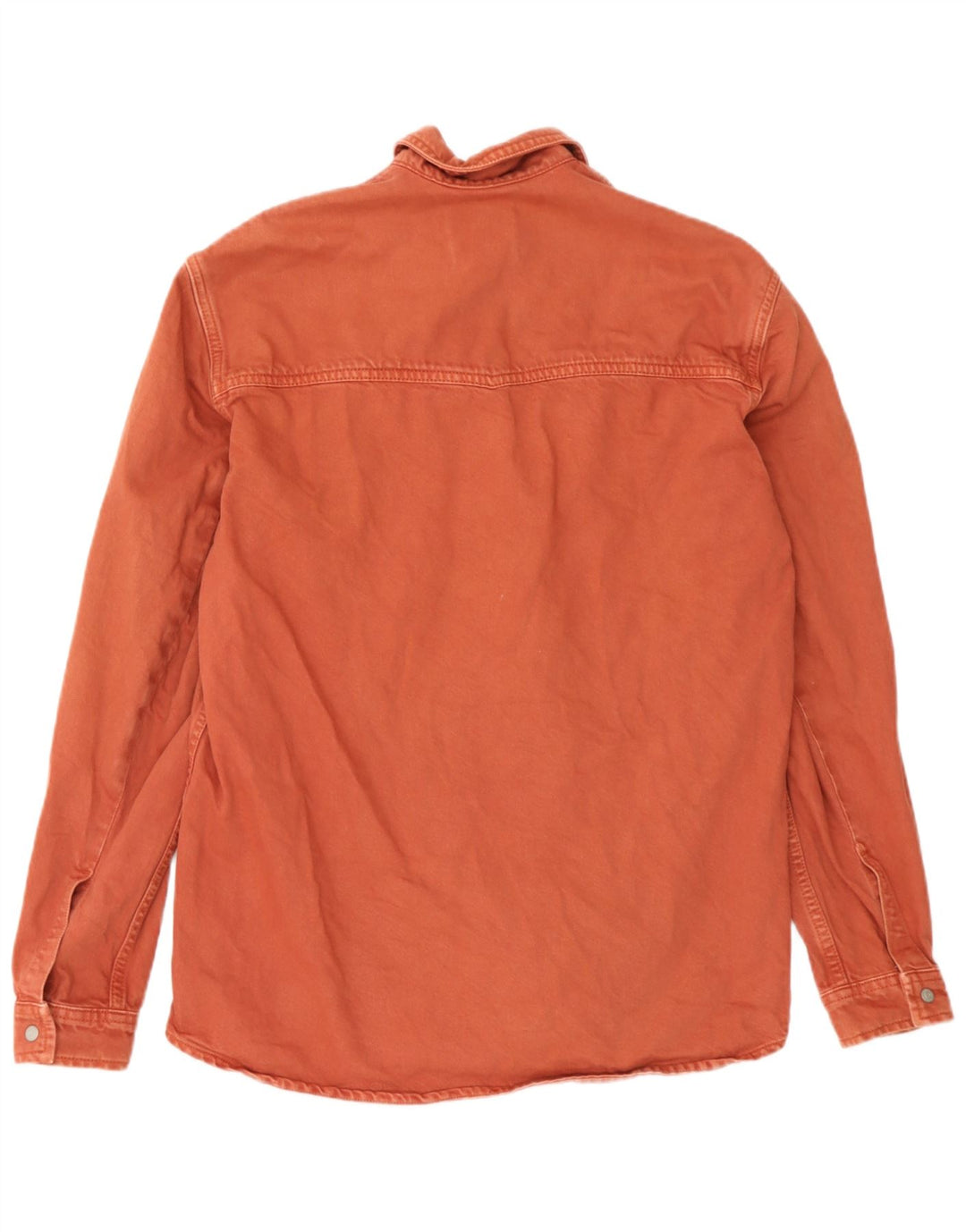 Jack & Jones Herren-Jeanshemd, klein, braune Baumwolle
