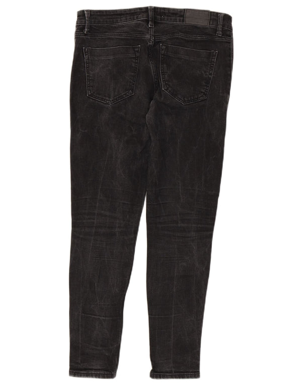 Zara Damen Slim Jeans EU 38 Small W28 L27 Grau