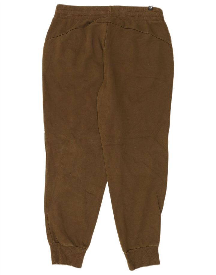 PUMA Herren-Trainingshose, Jogginghose, groß, Khaki, Baumwolle