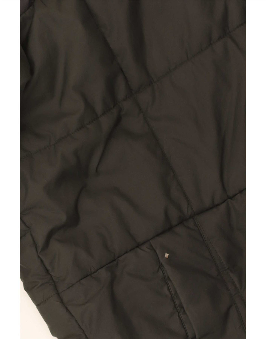 Adidas Jungen wattierte Jacke mit Kapuze, 13–14 Jahre, Khaki, Colourblock-Polyester