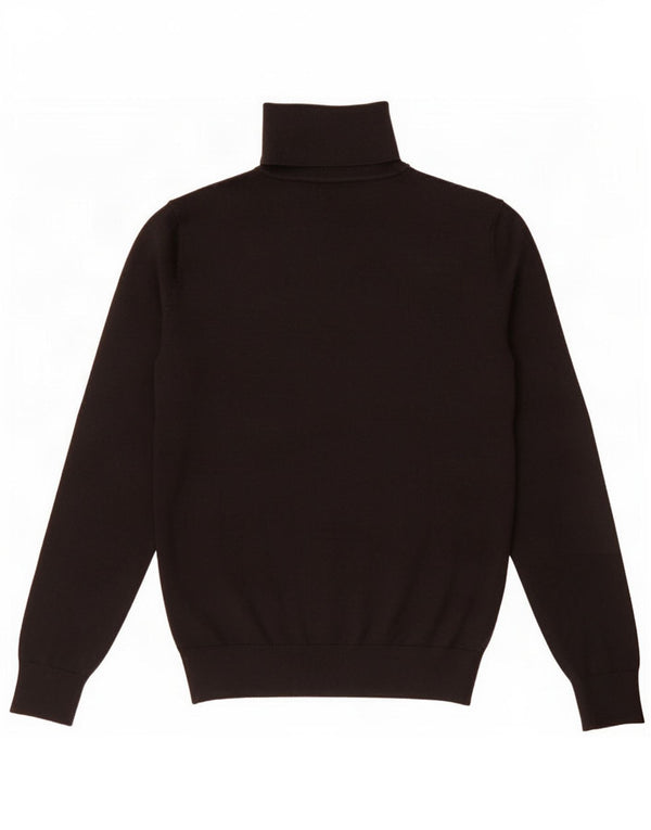 Marks & Spencer Damen-Pullover mit Rollkragen, Gr. 6, XS, Schwarz, Baumwolle