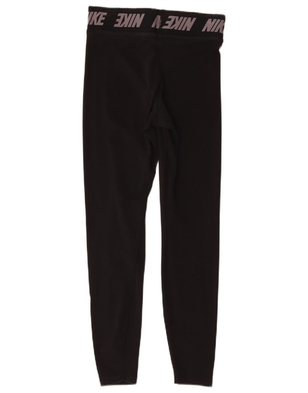Nike Damen Graphic Leggings UK 8 Small Schwarz