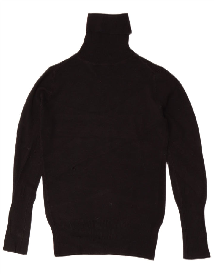 Zara Damen-Pullover mit Rollkragen, Gr. 10, Größe S, Schwarz