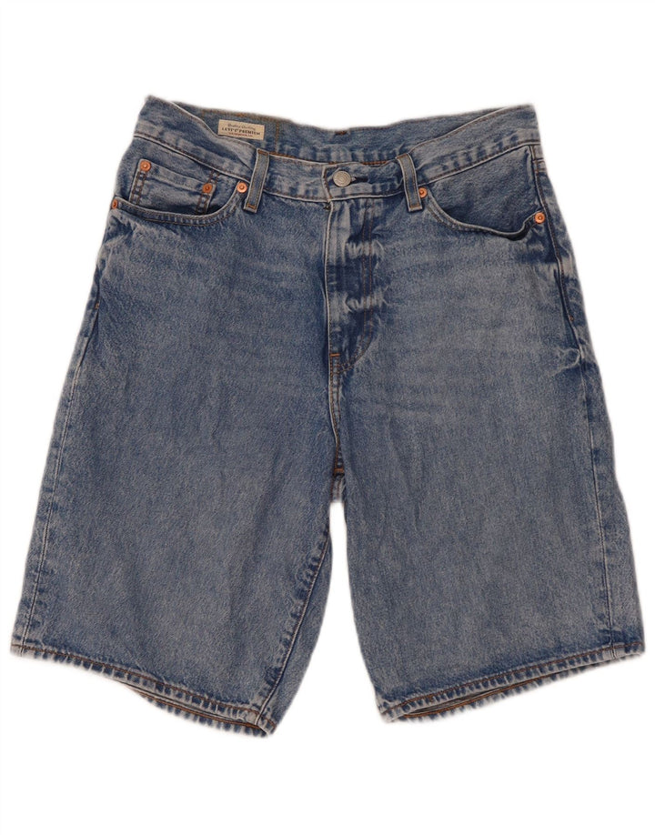Levi's Herren Jeansshorts W30 mittelblaue Baumwolle