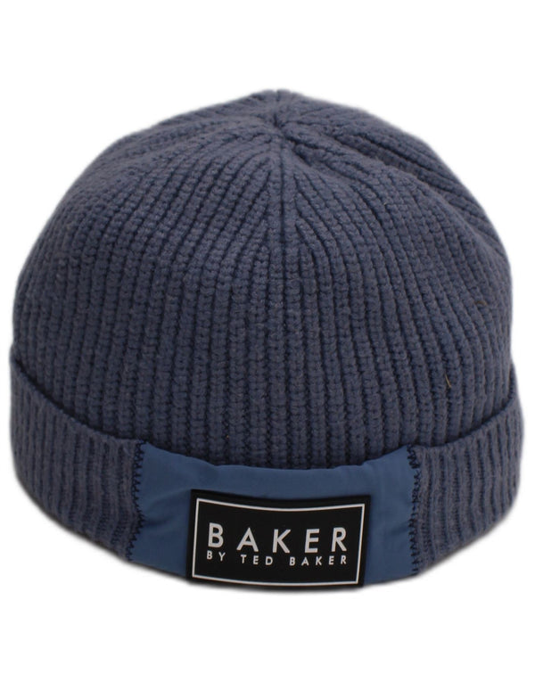 Ted Baker Strickmütze für Jungen, 9–10 Jahre, blaue Viskose