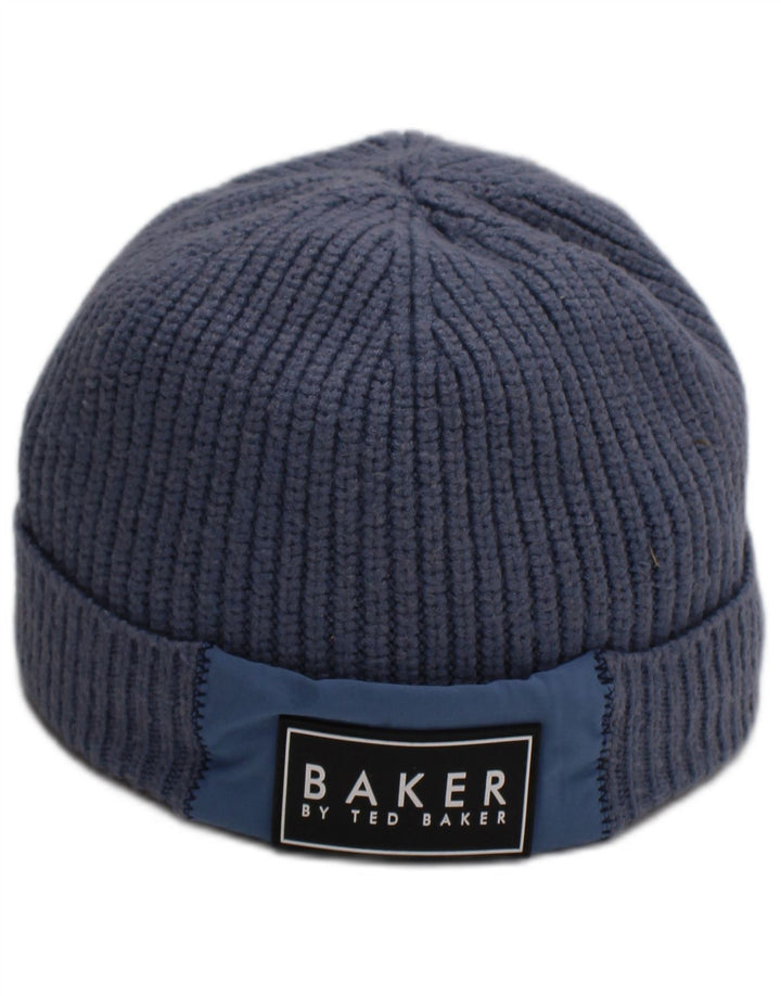 Ted Baker Strickmütze für Jungen, 9–10 Jahre, blaue Viskose