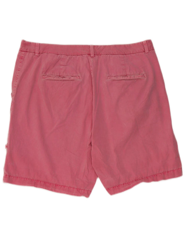 Marks & Spencer Damen Chinoshorts UK 16 Large W36 Rosa Baumwolle