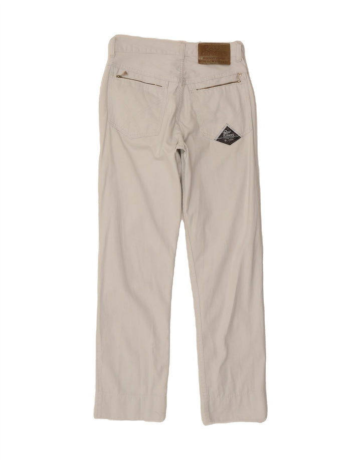 ROY ROGERS Womens Straight Jeans W28 L30 White Vintage Roy Rogers and Second-Hand Roy Rogers from Messina Hembry 
