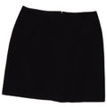 Benetton Damen Minirock IT 44 Medium W28 Marineblaue Schurwolle
