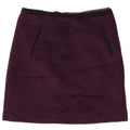 MARKS & SPENCER Damen Minirock UK 10 Small W28 Lila Polyester