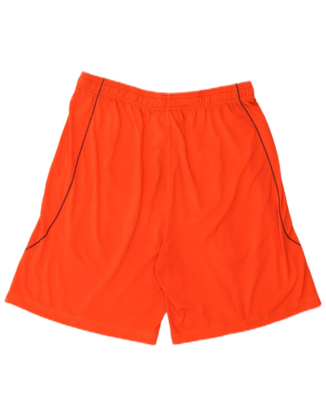 Under Armour Herren-Sportshorts, großes orangefarbenes Polyester