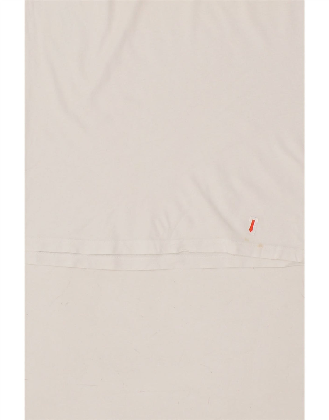 LEVI'S Womens Graphic T-Shirt Top UK 10 Small White Vintage Levi's and Second-Hand Levi's from Messina Hembry 