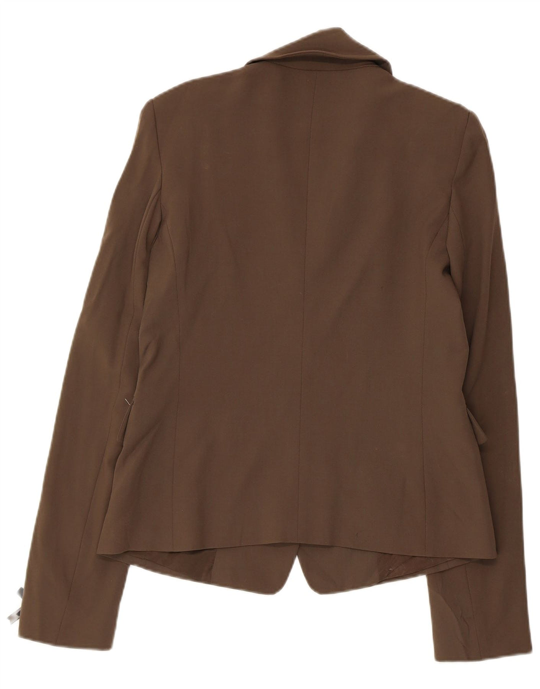 PATRIZIA PEPE Damen 2-Knopf-Blazerjacke IT 46 Große braune Schurwolle