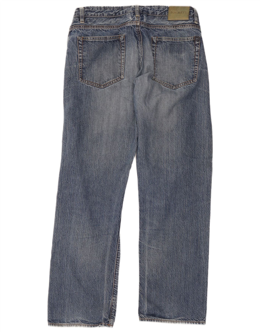 Hackett Herren Straight Jeans W36 L30 Blau