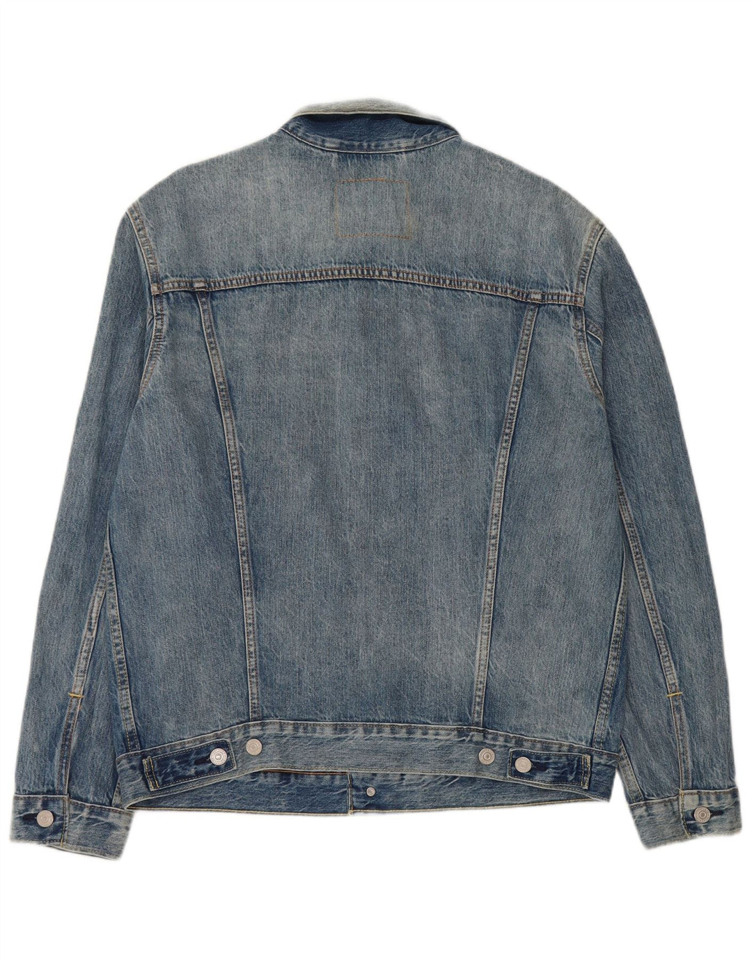 Levi's Herren Jeansjacke UK 40 Large Blau Baumwolle