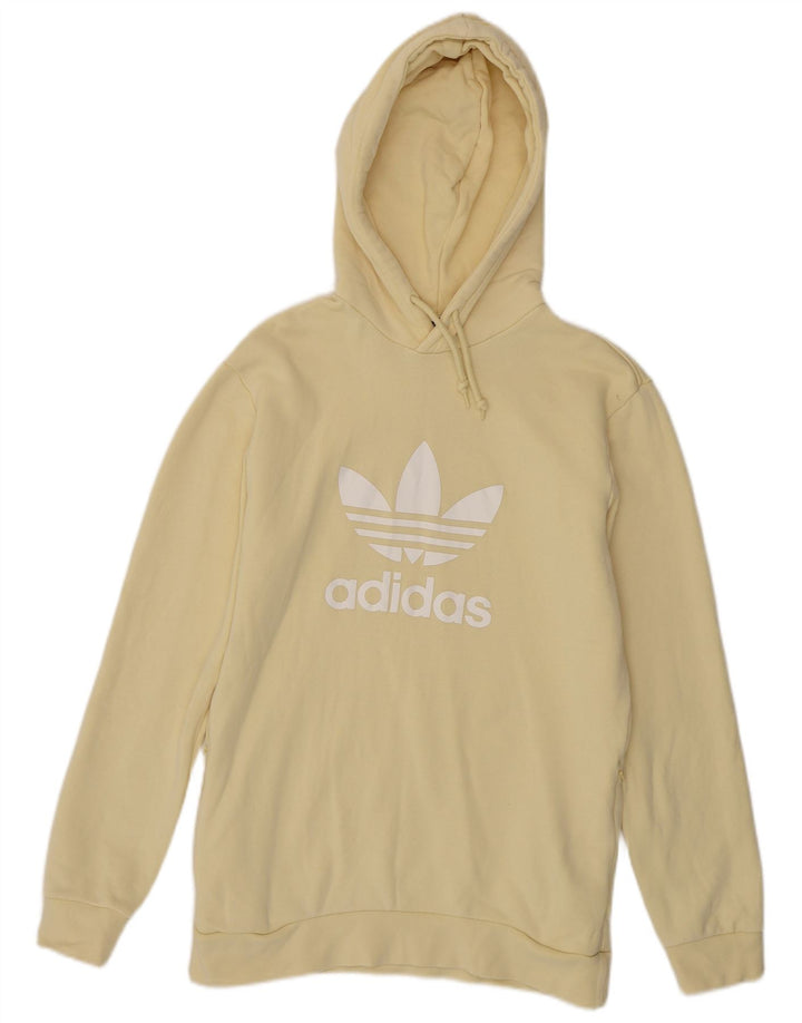 Adidas Herren Graphic Hoodie Pullover Kleine gelbe Baumwolle