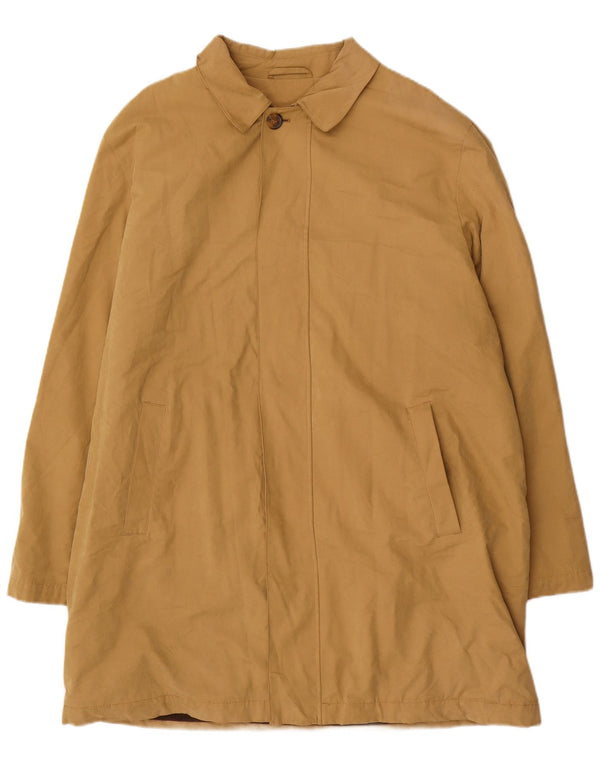 Marks & Spencer Herrenmantel UK 42 XL Braune Baumwolle