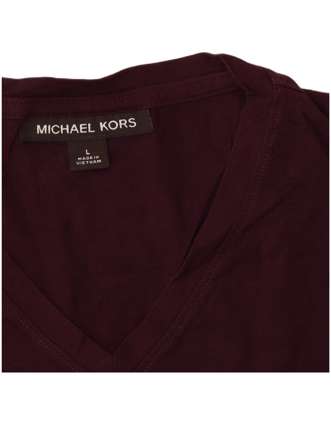 MICHAEL KORS Herren T-Shirt Top Large Burgund