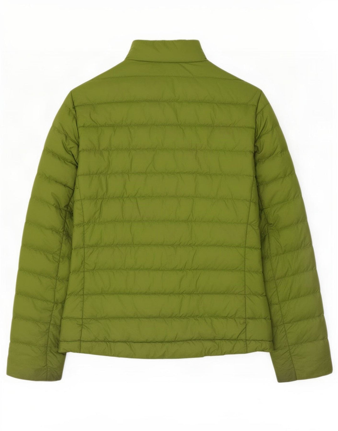 Marks & Spencer Damen Wattierte Jacke UK 12 Mittelgrünes Polyamid