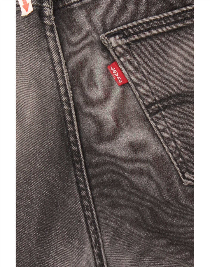 Levi's Herren 511 Slim Jeans W32 L27 Schwarze Baumwolle
