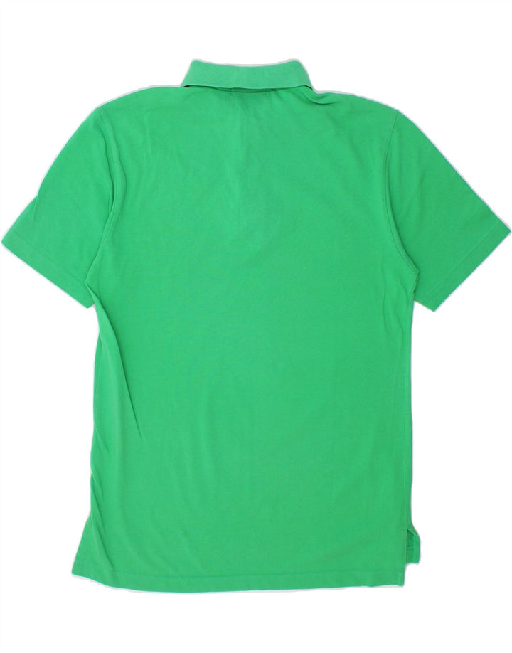 HENRY COTTONS Mens Polo Shirt Large Green Cotton Vintage Henry Cottons and Second-Hand Henry Cottons from Messina Hembry 