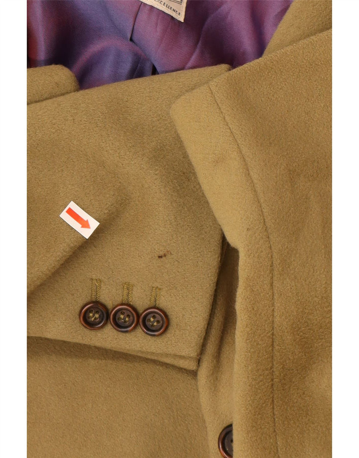 HUGO BOSS Herren-Blazer mit 2 Knöpfen, EU 52, XL, beige Wolle