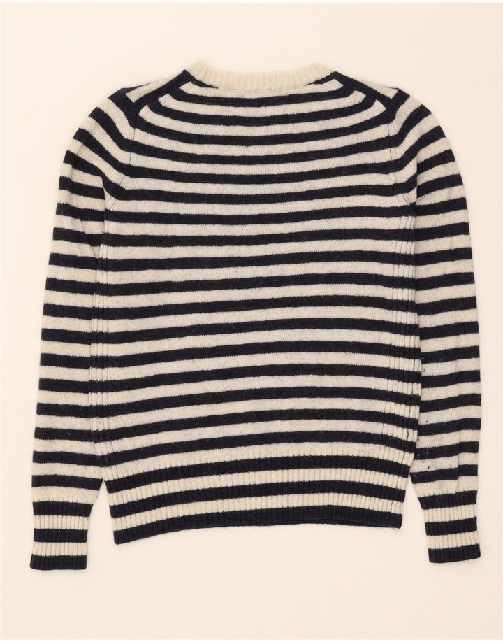 Marks & Spencer Petite-Pullover mit U-Boot-Ausschnitt für Damen, Gr. 12, Mittelbeige