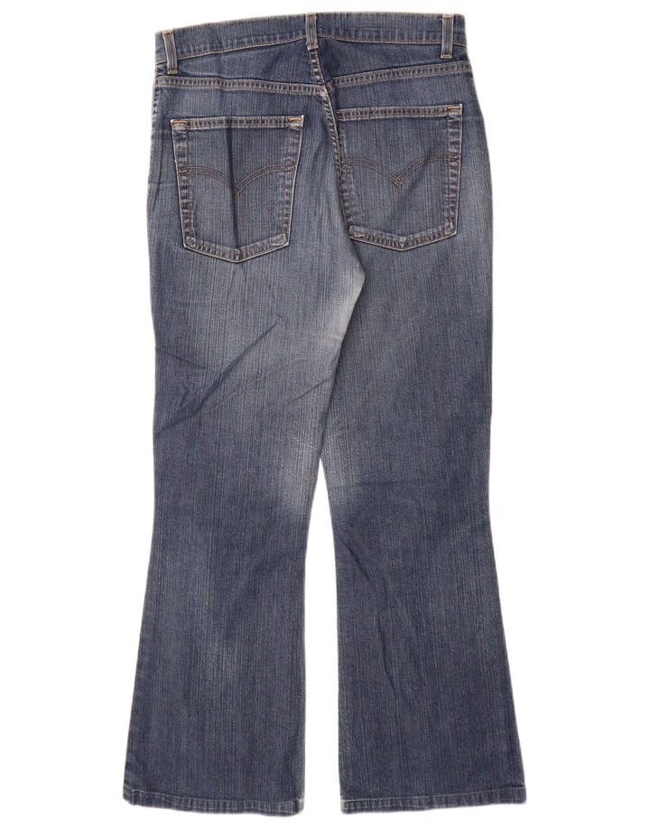 Levi's Damen 526 Bootcut Jeans W32 L29 Blaue Baumwolle