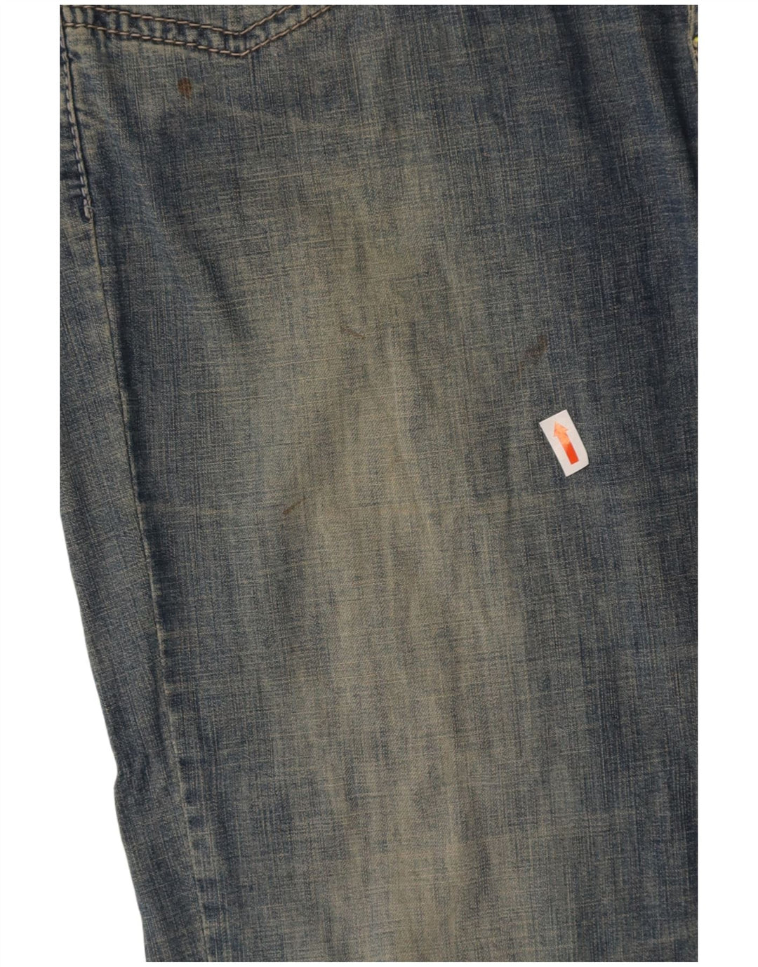 TRUSSARDI Womens Straight Jeans W30 L29 Blue Cotton