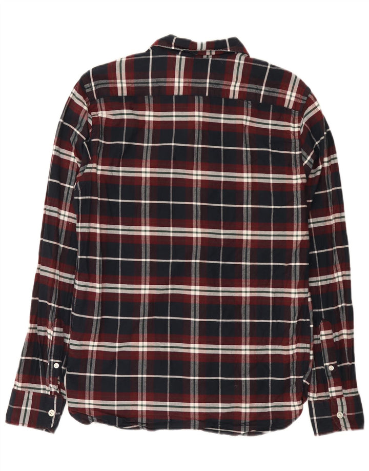 Levi's Herren-Flanellhemd, klein, schwarz, kariert, Baumwolle