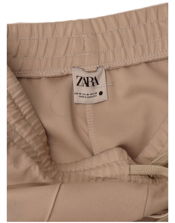 Zara Herren-Trainingshose, Mittelbeige, Farbblock