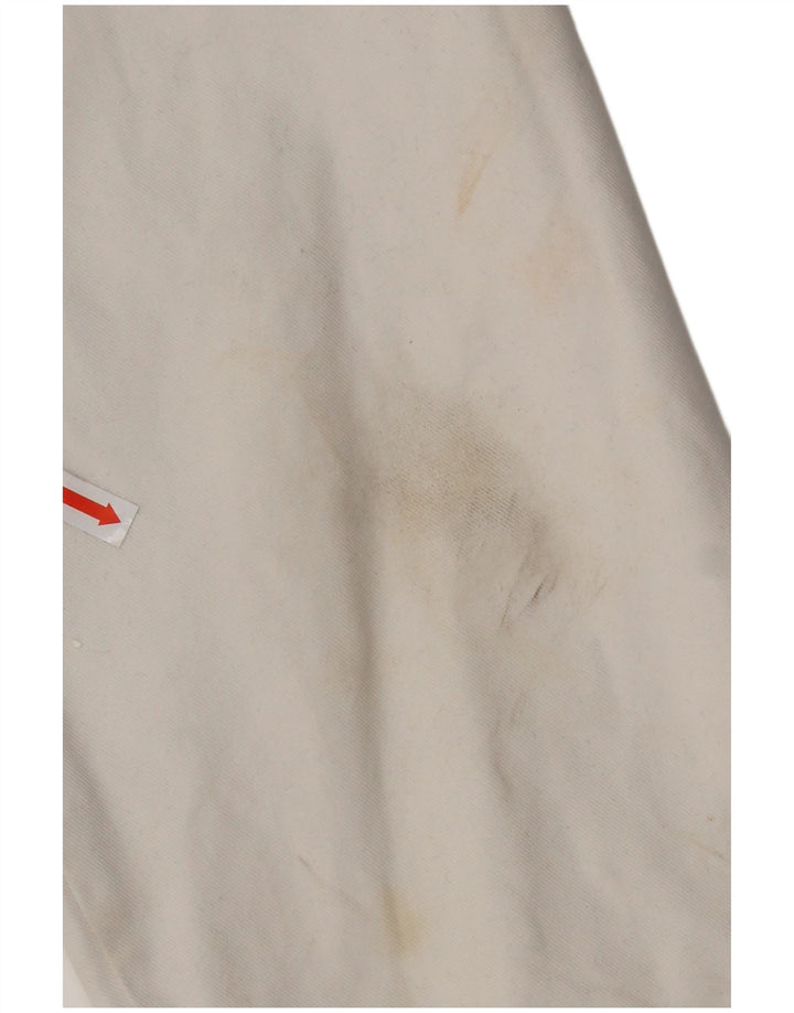 Adidas Herren Graphic Varsity Jacke UK 38 Mittelschwarze Colourblock-Baumwolle