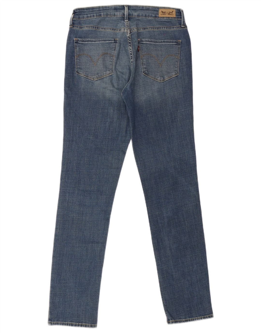 Levi's Damen Mid Rise Skinny Jeans US 8 Medium W30 L31 Blau