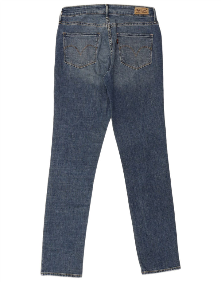 Levi's Damen Mid Rise Skinny Jeans US 8 Medium W30 L31 Blau