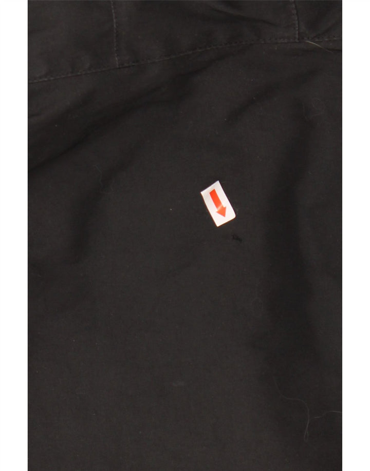 Jack Wolfskin Herren-Windbreakerjacke mit Kapuze, UK 48, 2XL, Schwarz, Polyester