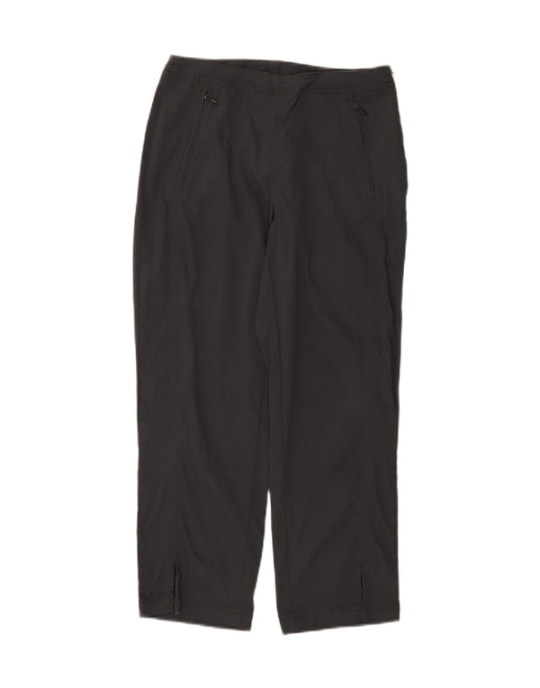 Columbia Gerade Damenhose US 6 Medium W26 Graues Nylon
