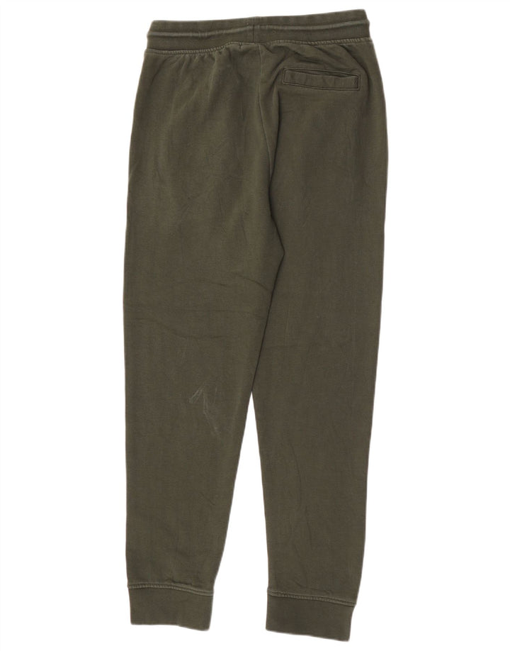 Ellesse Herren-Trainingshose, Jogginghose, Größe S, Khaki, Baumwolle