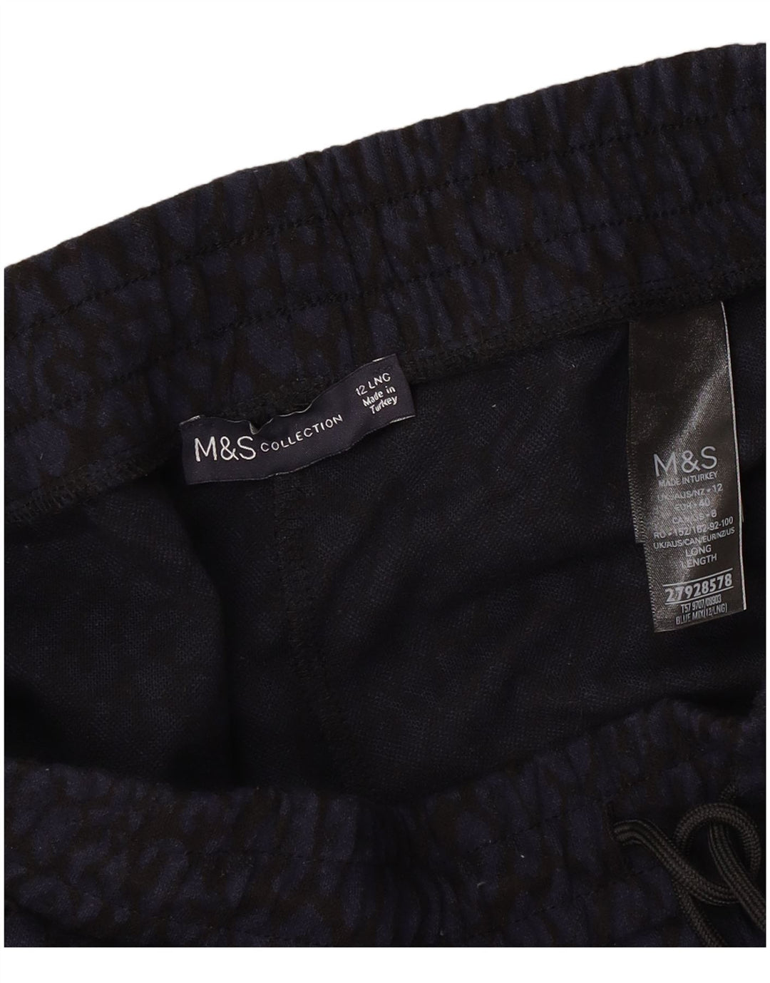 Marks & Spencer Damen Trainingshose Jogger UK 12 Mittelblau