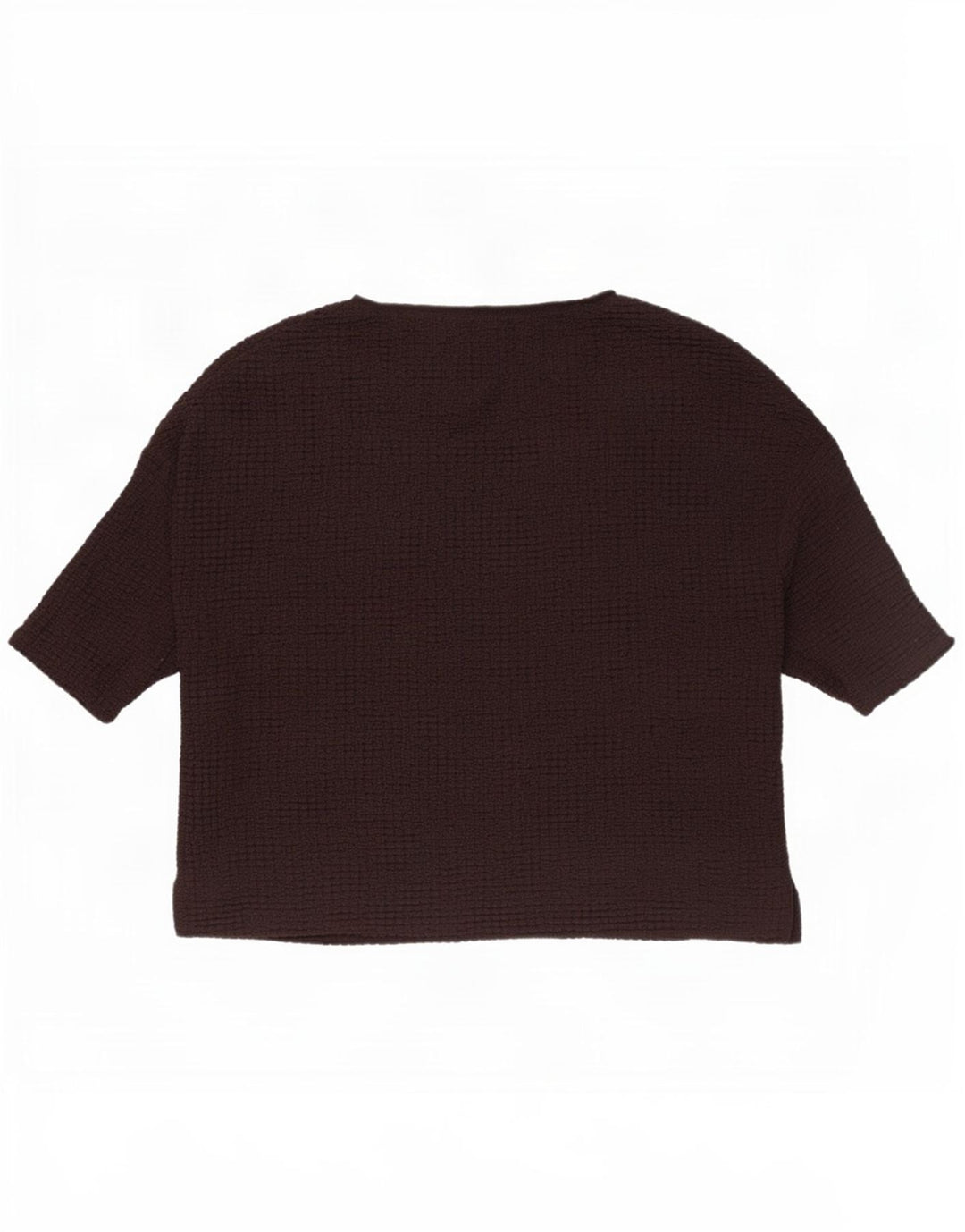 Marks & Spencer Damen Blusenoberteil UK 22 3XL Braunes Polyester