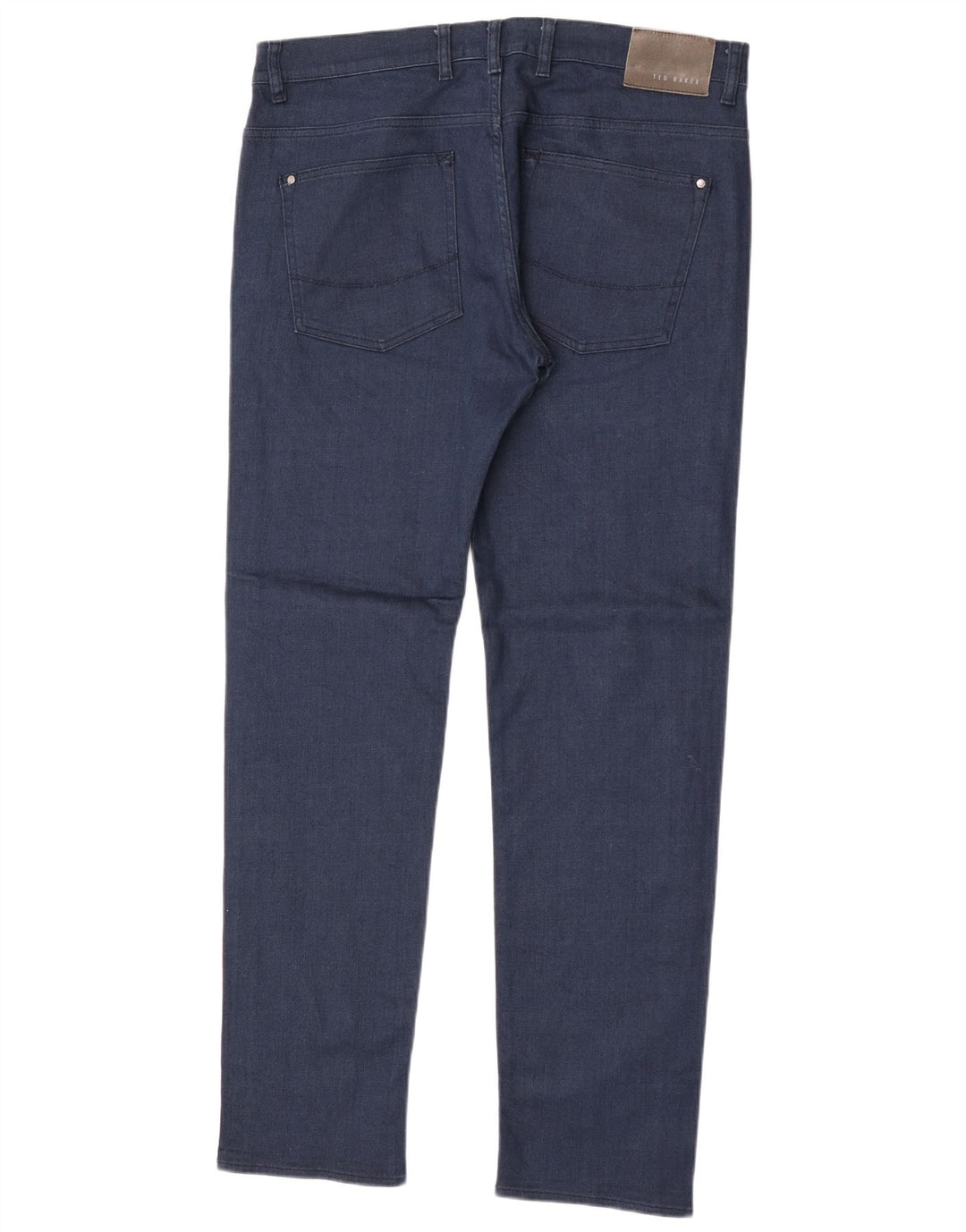 Ted Baker Herren Slim Jeans W36 L32 Marineblau Baumwolle