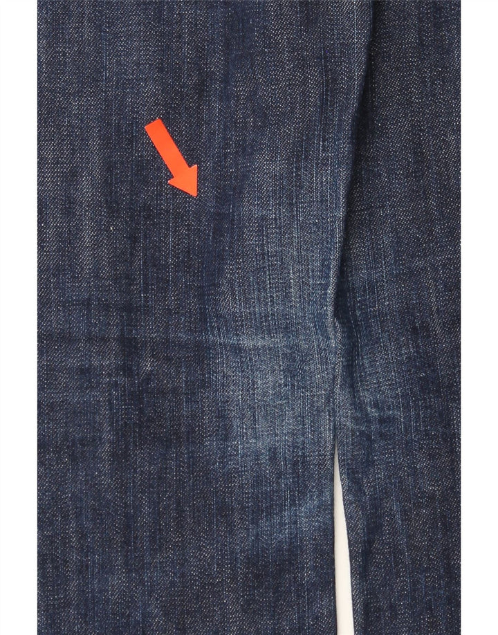 DSQUARED2 Womens Straight Jeans EU 38 Medium W28 L30 Blue Cotton Vintage Dsquared2 and Second-Hand Dsquared2 from Messina Hembry 